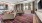large clubhouse with couches and tv