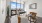 large picture windows brightens living room