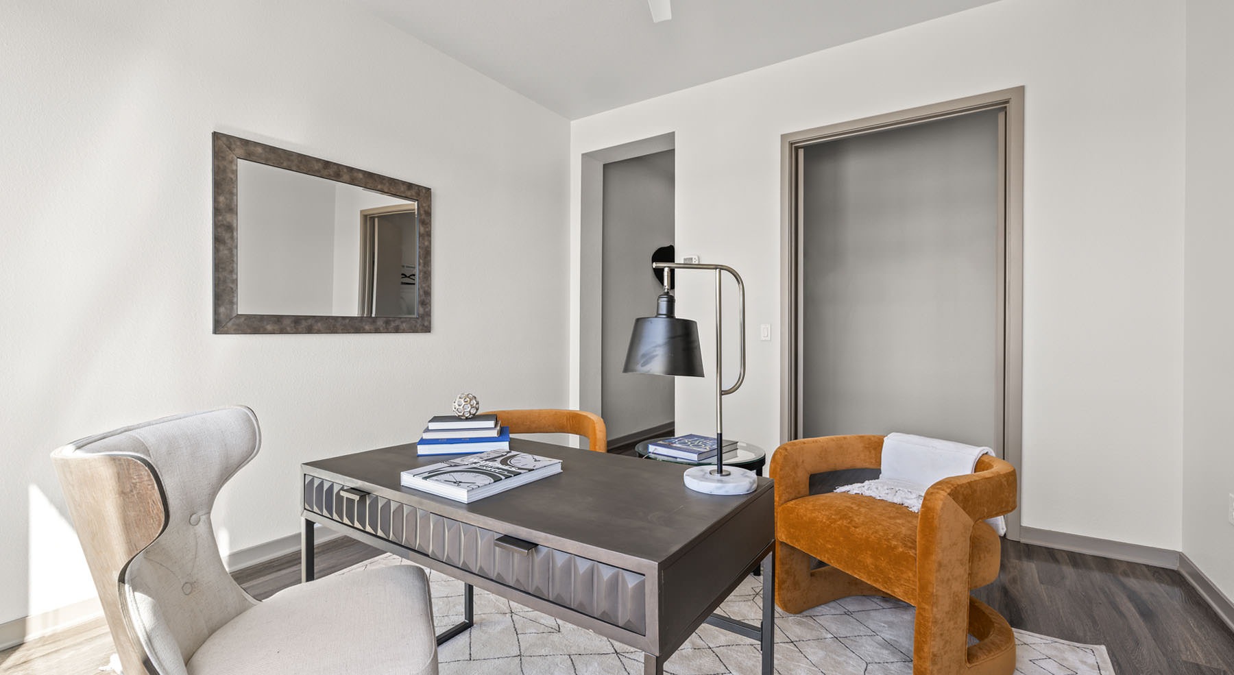 home office filled with natural lighting